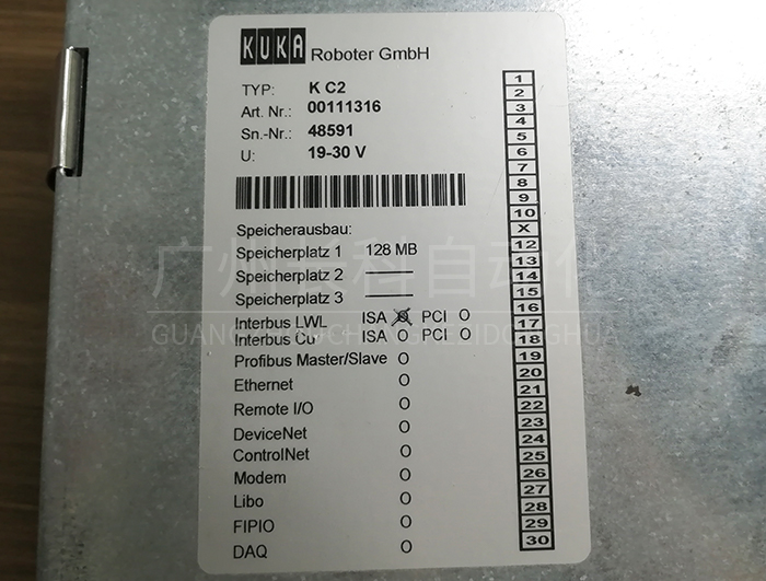 庫(kù)卡K C2控制器00-111-316 庫(kù)卡K C2控制器00-111-316